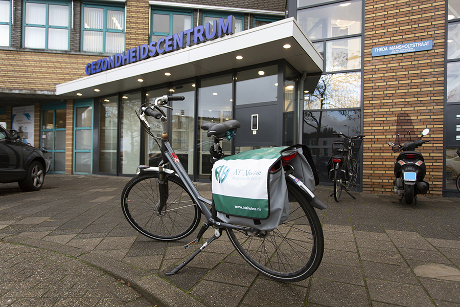 Gezondheidscentrum Stevenshof in Leiden, de praktijk van AT Alwine